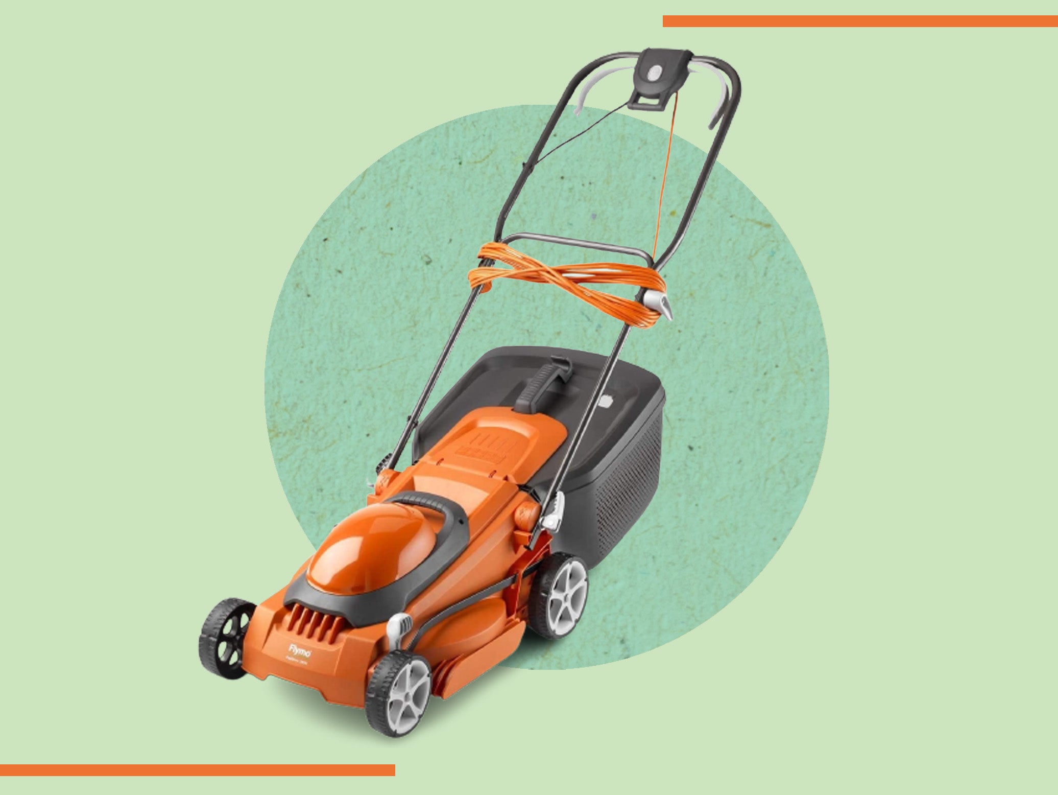 Flymo discount battery mower